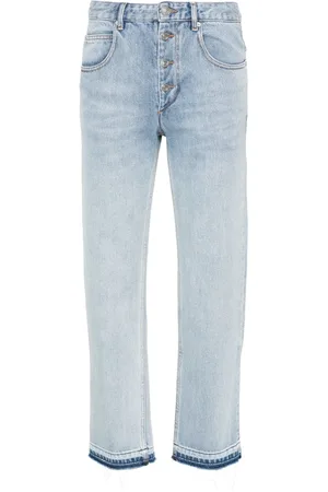 Isabel Marant Jean slim à coupe courte