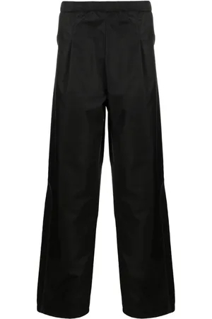 J.LAL Pantalon droit à taille élastiquée