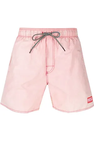 Diesel Short de bain à patch logo