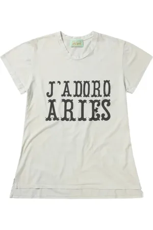 ARIES T-shirt à slogan imprimé