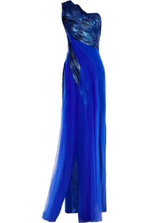 Gaby Charbachy Robe longue en tulle