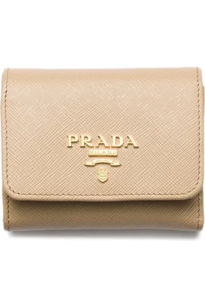 Prada Petit portefeuille en cuir Saffiano