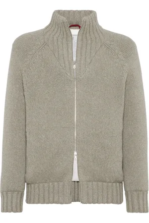 Brunello Cucinelli Cardigan en cachemire à design matelassé