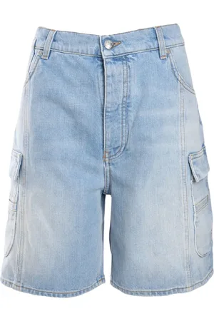 OFF-WHITE Short en jean à poches cargo