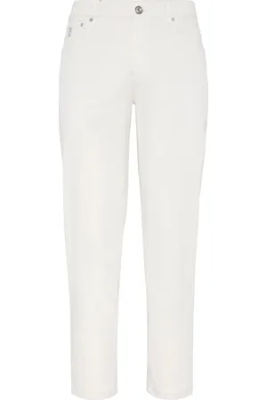 Brunello Cucinelli Pantalon à coupe droite