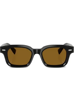 Brunello Cucinelli Lunettes de soleil à monture carrée