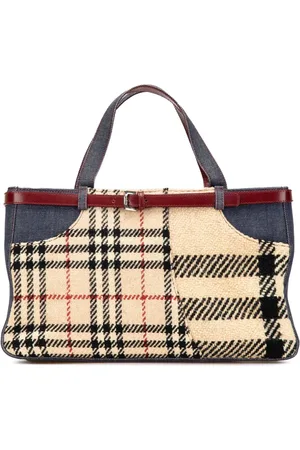 Burberry Sac à main à motif House Check (2000-2017)