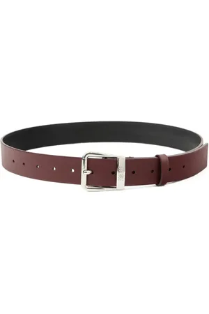 Maison Margiela Ceinture en cuir à logo gravé