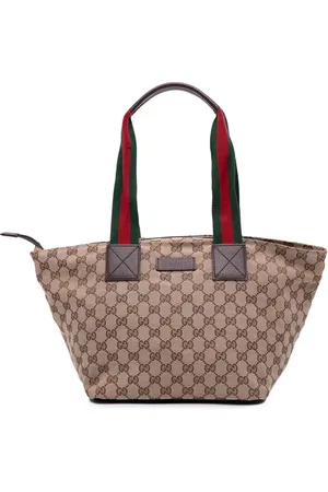 Gucci 2016-2024 GG Canvas Web tote bag