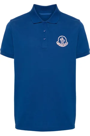 Moncler Polo en coton à logo brodé