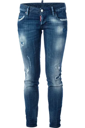 Dsquared2 Jean skinny effet délavé