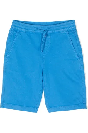 Stella McCartney Short en jean à lien de resserrage