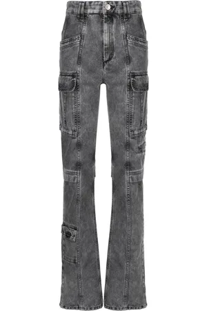Isabel Marant Jean droit Vokayo à poches cargo