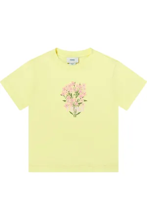 Fendi T-shirt à logo brodé
