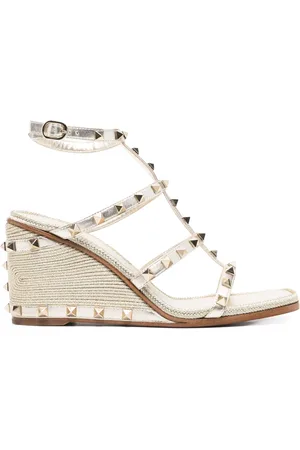 VALENTINO GARAVANI Sandales compensées Rockstud 85 mm