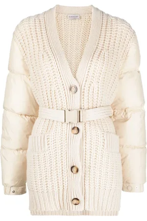 Moncler Cardigan ceinturé à col v