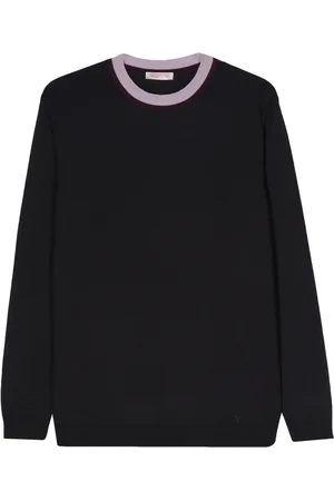 VALENTINO GARAVANI Pull à col rayé