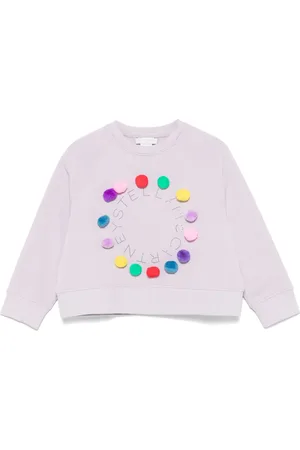 Stella McCartney Sweat à détails de pompons