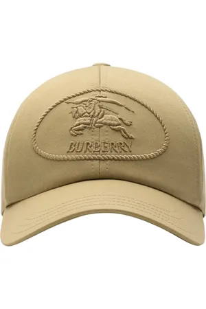 Burberry Casquette Knight Stamp en gabardine