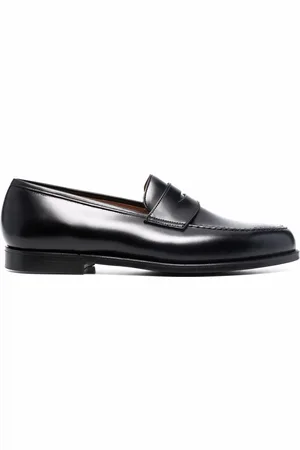 Crockett & Jones Mocassins en cuir à bout en amande