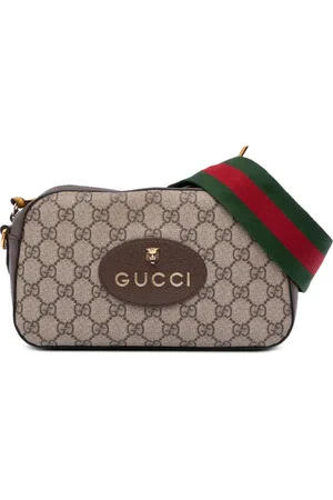 Gucci Sac à bandoulière GG Supreme Neo Vintage à bande Web (2000-2015)