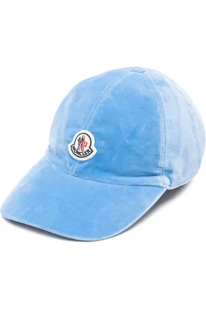 Moncler Casquette en coton à logo appliqué