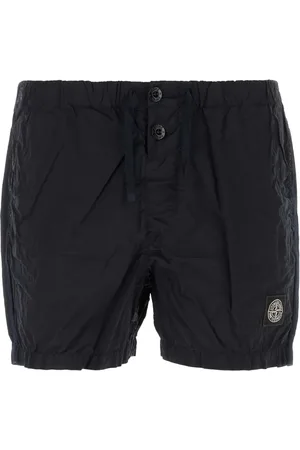 Stone Island Short de bain à patch Compass