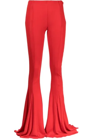 BLUMARINE Pantalon évasé à coupe stretch