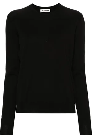 Jil Sander Pull en maille nervurée