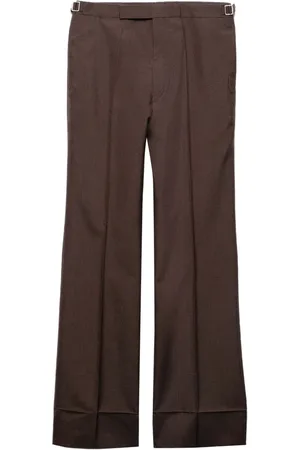 Prada Pantalon en mohair mélangé