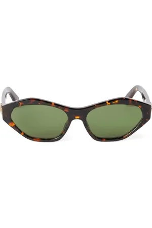 OFF-WHITE Lunettes de soleil à monture papillon