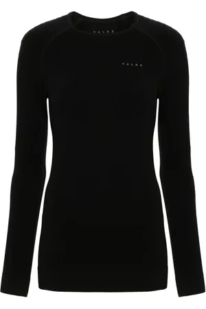 Falke Top zippé à manches longues