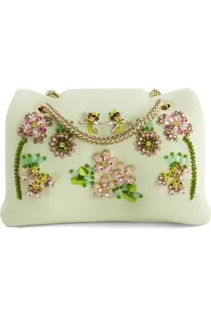 Giambattista Valli Sac porté épaule à ornements de perles