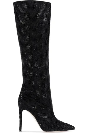 PARIS TEXAS Bottes Holly à ornements en cristal