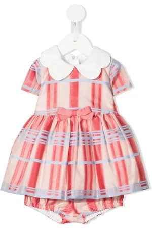 HUCKLEBONES LONDON Robe évasée à rayures