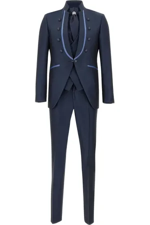 CARLO PIGNATELLI Costume à simple boutonnage