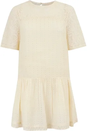 ULLA JOHNSON Robe Gabi mi-longue