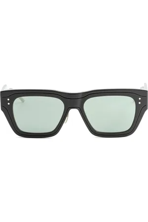 Thom Browne Lunettes de soleil à monture rectangulaire