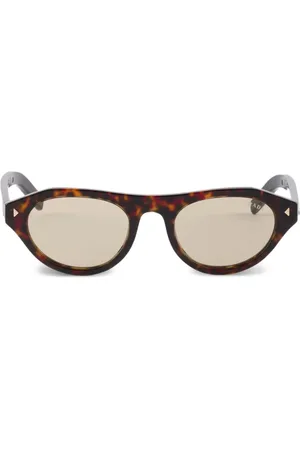 Prada Lunettes de soleil à détails de rivets