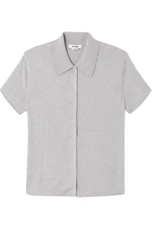 RE/DONE Chemise en maille fine