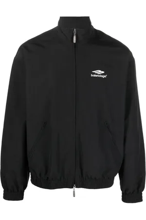 Balenciaga Veste de sport à logo brodé