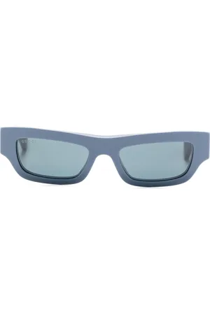 Gucci Lunettes de soleil à monture rectangulaire