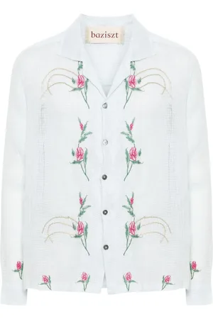 Baziszt Chemise Stem en lin