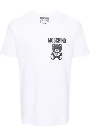 Moschino T-shirt en coton à logo imprimé