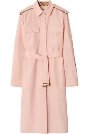 Burberry Robe-chemise en popeline à