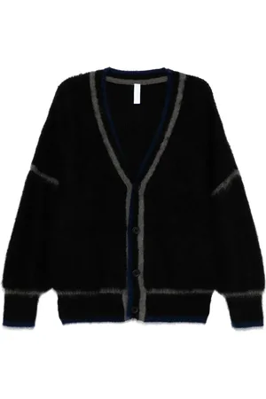 CFCL Cardigan à effet brossé