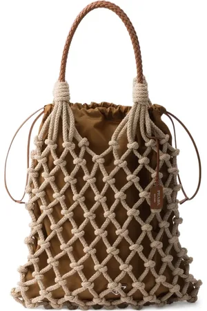 Prada Sac à main en macramé