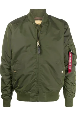 Alpha Industries Veste bomber à fermeture zippée