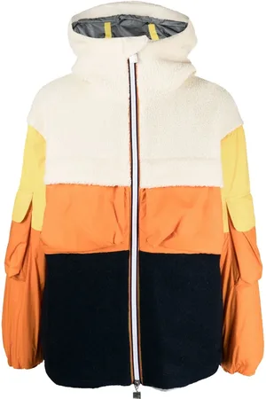 K-Way Veste Claumix colour block à capuche