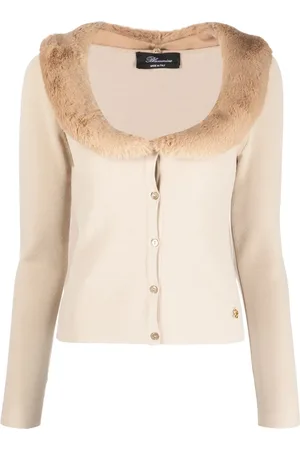 BLUMARINE Cardigan à encolure ronde